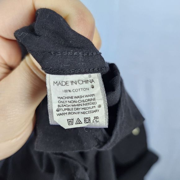 Rocawear Y2K Hip Hop Long Sleeve Button Shirt Embroidered Pyramid Logo Mens 2X - Picture 13 of 16